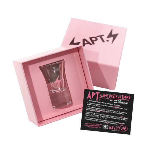 ROSÉ [ROSIE] APT. SHOT GLASS SETB