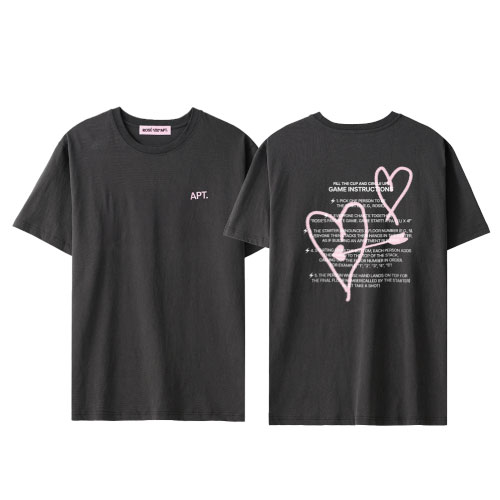 ROSÉ APT. T-SHIRT_DARK GRAY