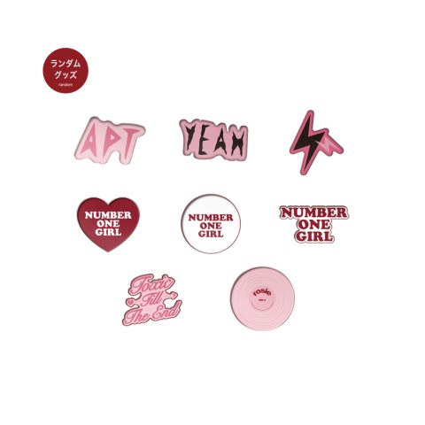 【日本先行販売】ROSÉ [ROSIE] PIN BADGE